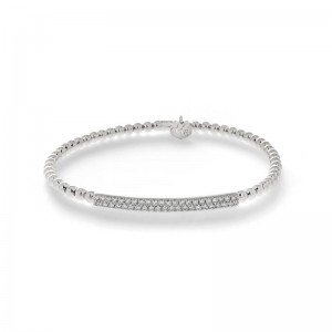 Hulchi Belluni Tresore Bracelet in 18K White Gold