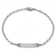 White Gold Petite Poesy Bracelet