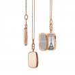 18K Rose Gold Slim Cushion 