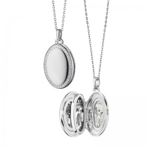 The Four "Midi" Sapphire Locket