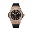 Big Bang One Click King Gold Diamond Pave Watch