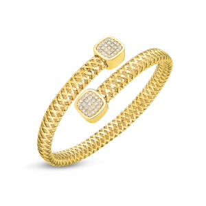 Primavera Flexible Diamond Wrap Bangle