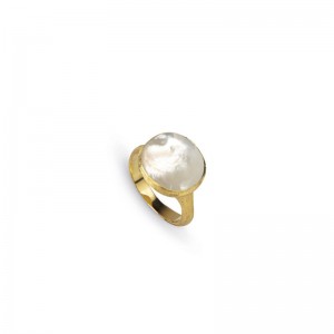 Jaipur Mother Of Pearl Medium Cocktail Ring