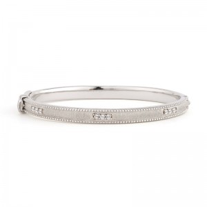 Silver Simple Lisse Bangle