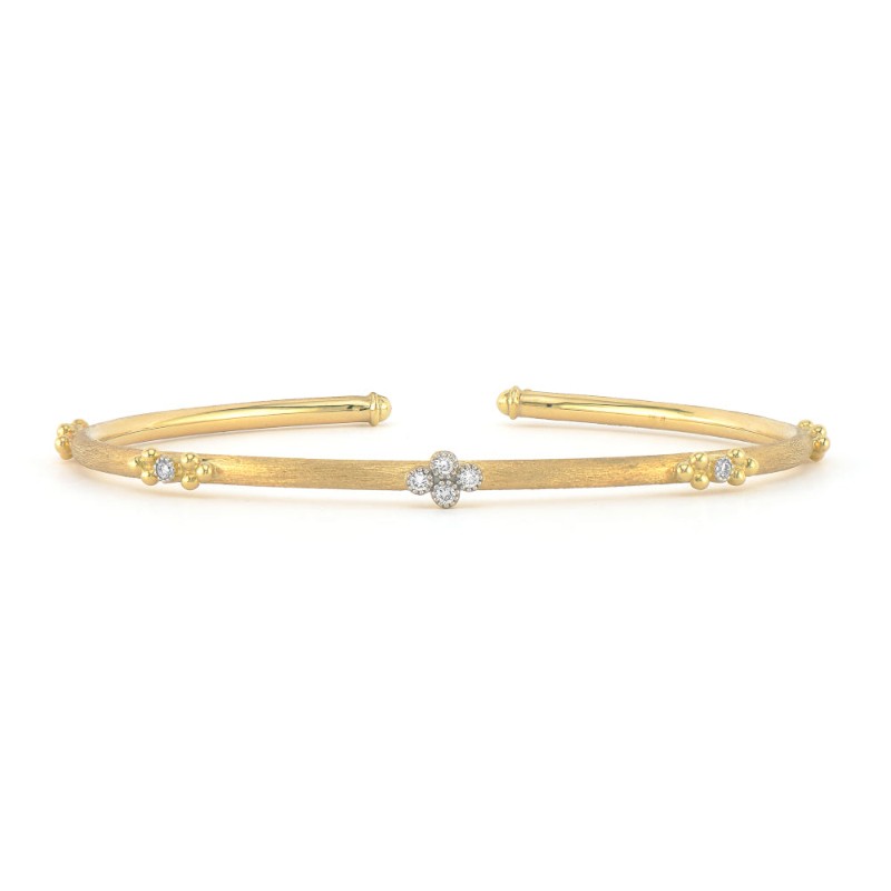 Provence Quad And Trio Flexible Brushed Bangle