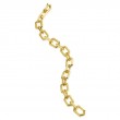 18KT Yellow Gold B Collection Link Bracelet