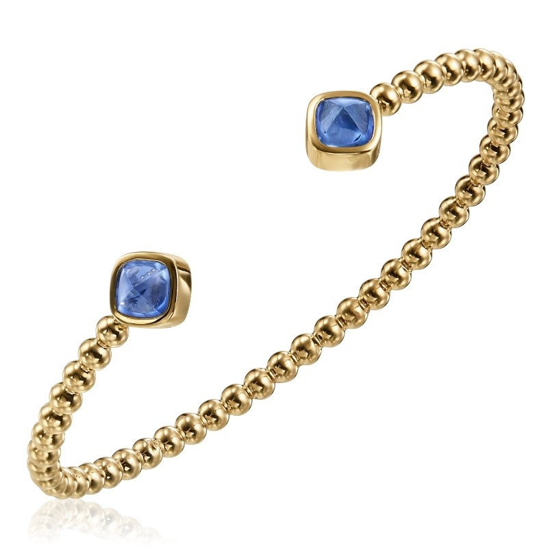2 SQ Blue Cabs 2.33ct