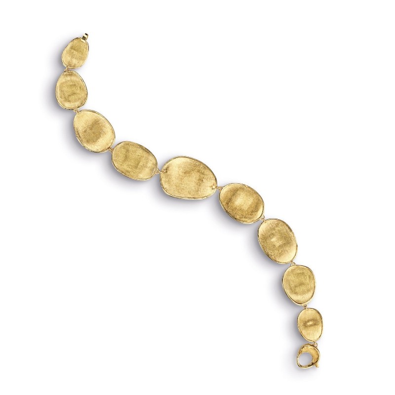 Lunaria 18K Yellow Gold Graduated Medium Bracelet