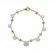 Paradise Aquamarine Single Strand Bracelet