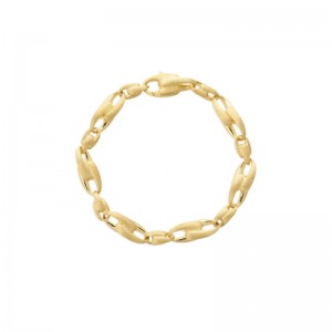 Lucia 18K Yellow Gold Medium Alternating Link Bracelet