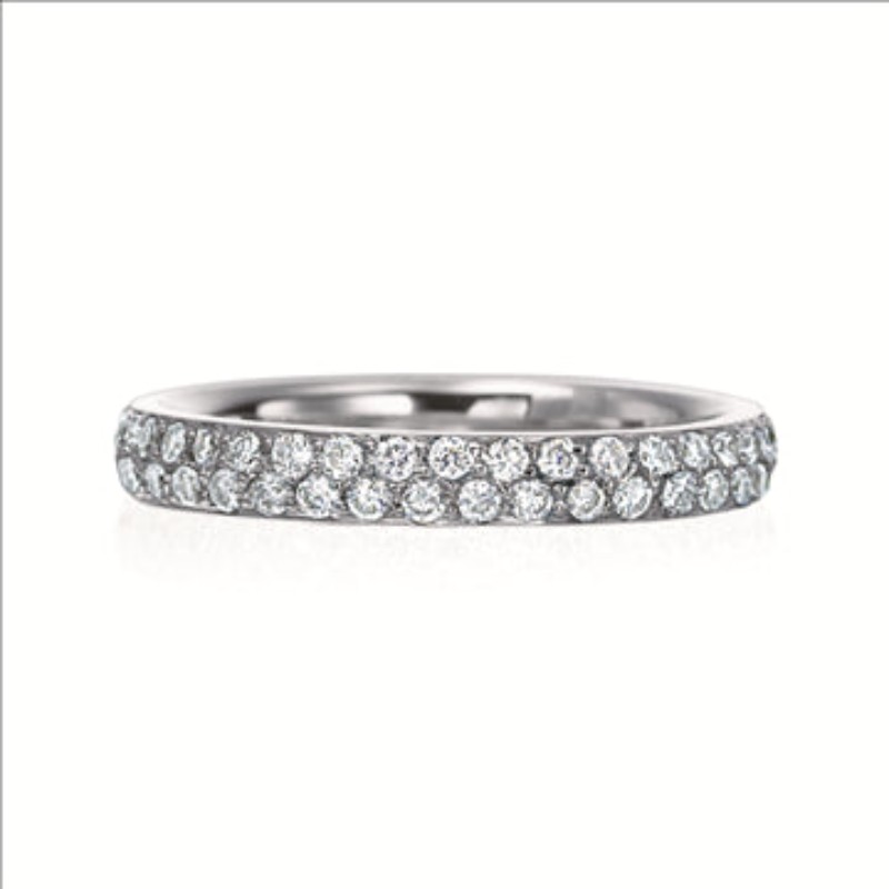 https://www.liljenquistbeckstead.com/upload/product/2 Row Pavé Diamond Platinum Band