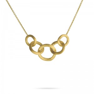 Jaipur Link 18K Yellow Gold Graduated Necklace