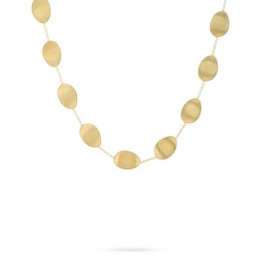 Lunaria 18K Yellow Gold Short Necklace