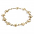 Petali 18K Yellow Gold and Diamond Flower Collar