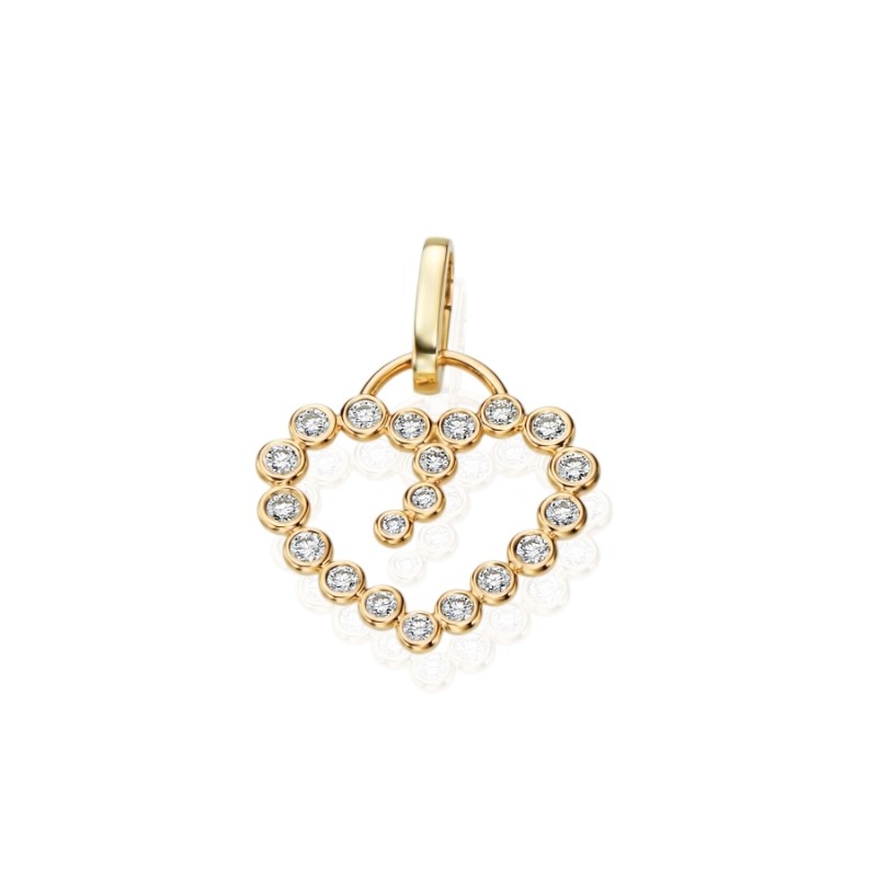 20 RD Diamonds 1.00ct HI VS/SI1, Detachable Bale
