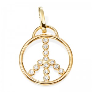 13 RD Diamonds 0.32ct HI VS/SI1, Detachable Bale