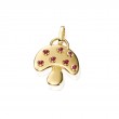 7 Ruby Cabs 0.61ct. Detachable Bale