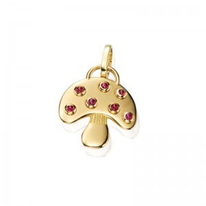 7 Ruby Cabs 0.61ct. Detachable Bale