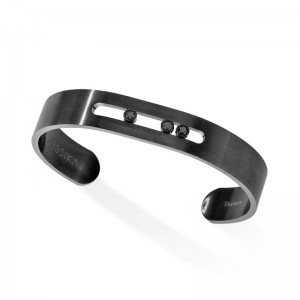 Move Titanium Black Bangle