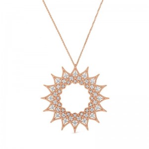 Roman Barocco Diamond Pendant