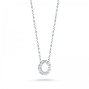 Diamond "O" Pendant