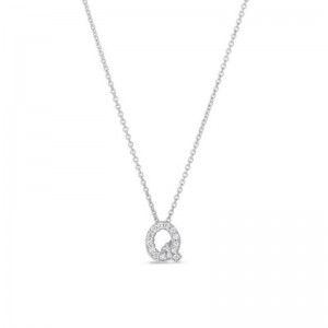 Diamond "Q" Pendant