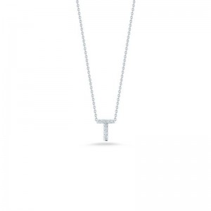 Diamond "T" Pendant