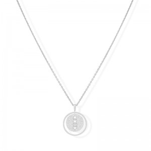 Lucky Move MM Pavé Necklace