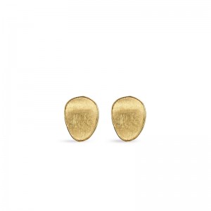 Lunaria 18K Yellow Gold Stud Earrings