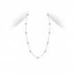 Akoya Cultured Pearl Station Necklace 5.5mm A+