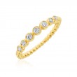 7 RD Diamonds 1.10ct HI SI1