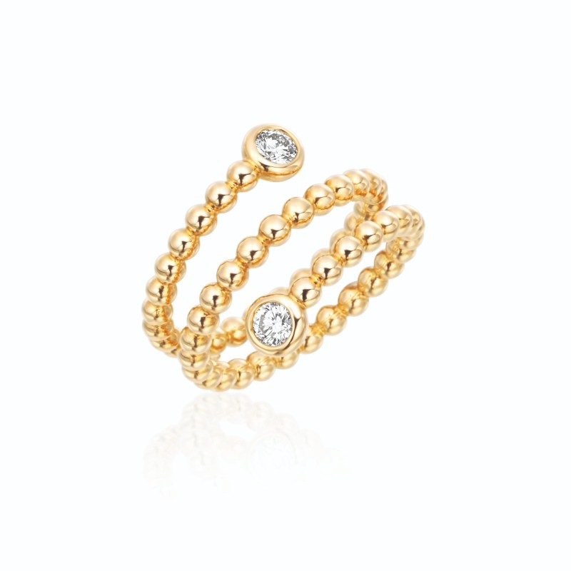2 RD Diamonds 0.30ct HI VS/SI1