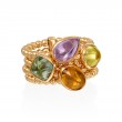 OV Orange Sapphire 1.72ct, RD Yellow Sapphire 1.55ct, PS PK Sapphire 1.70ct, SQ Green Sapphire 1.82ct
