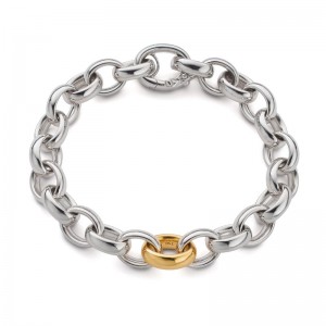 Rosalind Two-Tone Bracelet