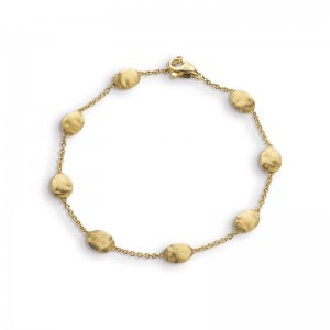 Siviglia 18K Yellow Gold Medium Bead Bracelet