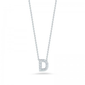 Diamond "D" Pendant