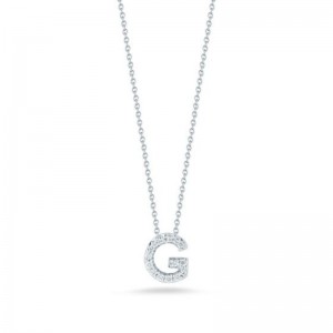 Diamond "G" Pendant
