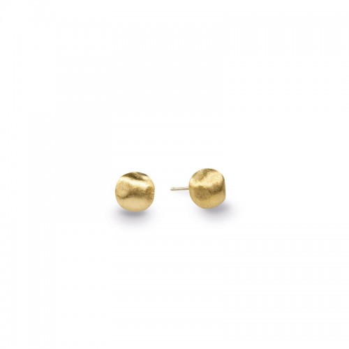 Africa 18K Yellow Gold Small Stud Earrings