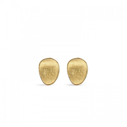 Lunaria 18K Yellow Gold Stud Earrings