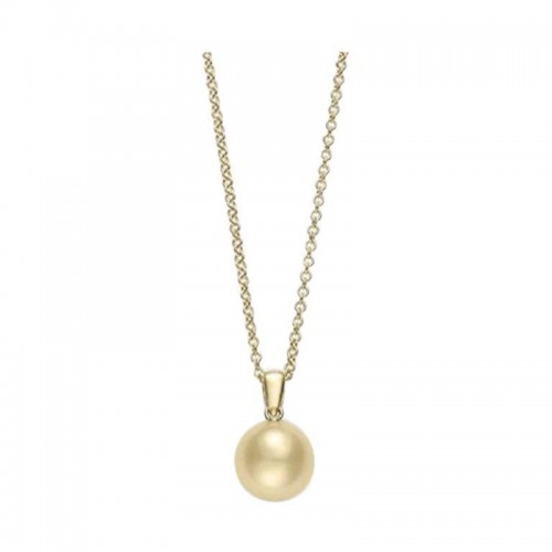 Golden South Sea Cultured Pearl Pendant 10mm A+
