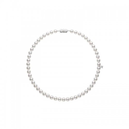 Akoya Pearl Choker Strand Necklace 6-6.5mm
