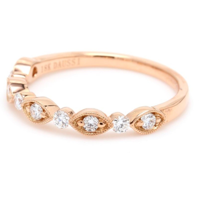 https://www.liljenquistbeckstead.com/upload/product/Diamond Wedding Band 14K Rose Gold