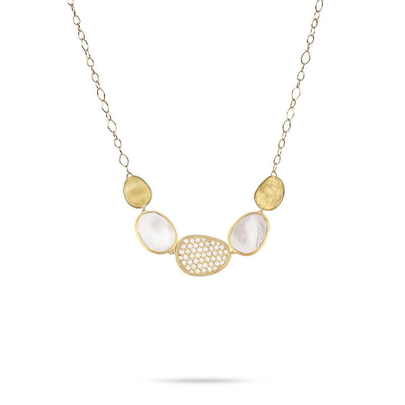 https://www.liljenquistbeckstead.com/upload/product/Lunaria 18K Yellow Gold and Diamond White Mother of Pearl Graduated Necklace
