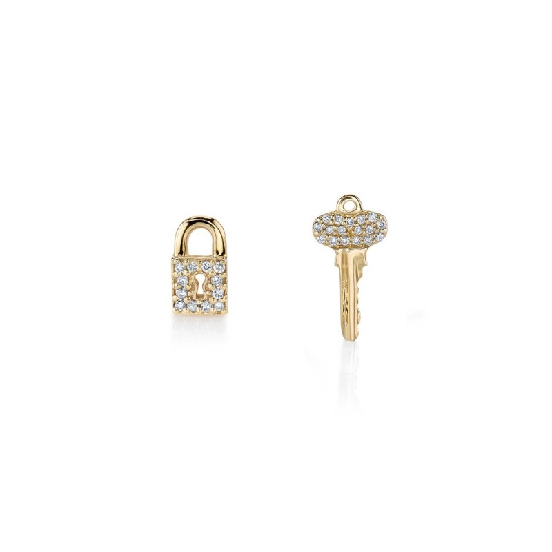 https://www.liljenquistbeckstead.com/upload/product/Gold & Diamond Lock & Key Stud Earrings
