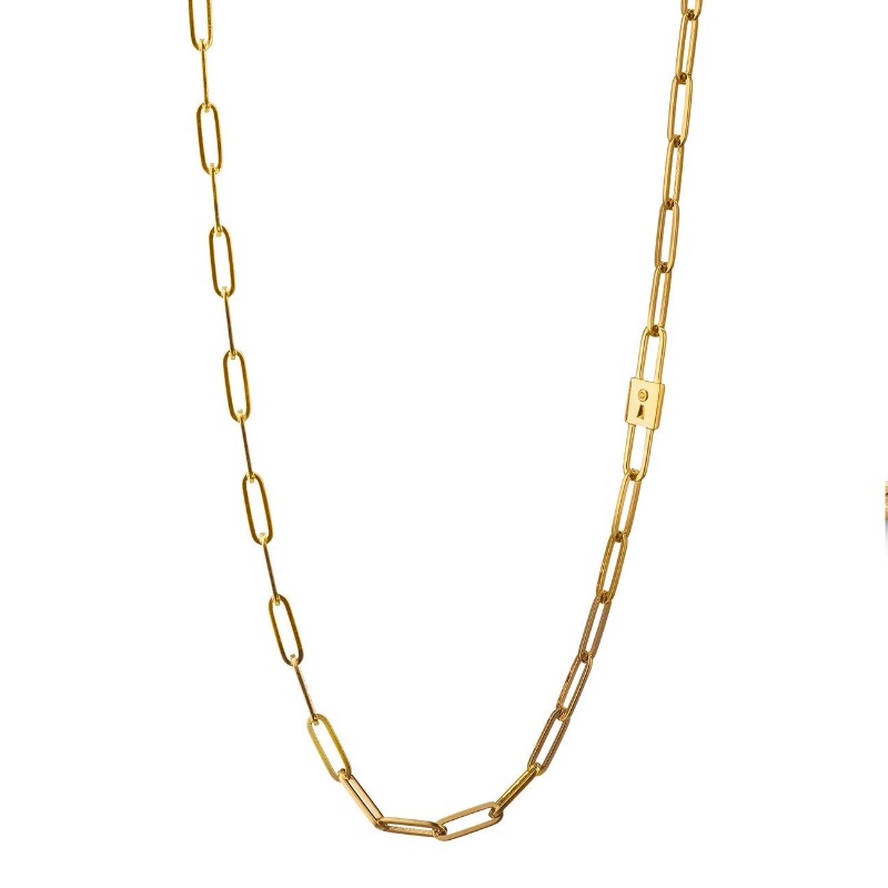 https://www.liljenquistbeckstead.com/upload/product/Lock Charm Paperclip Chain Necklace
