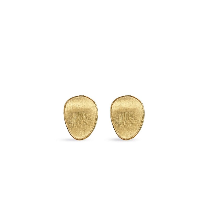 Lunaria 18K Yellow Gold Stud Earrings