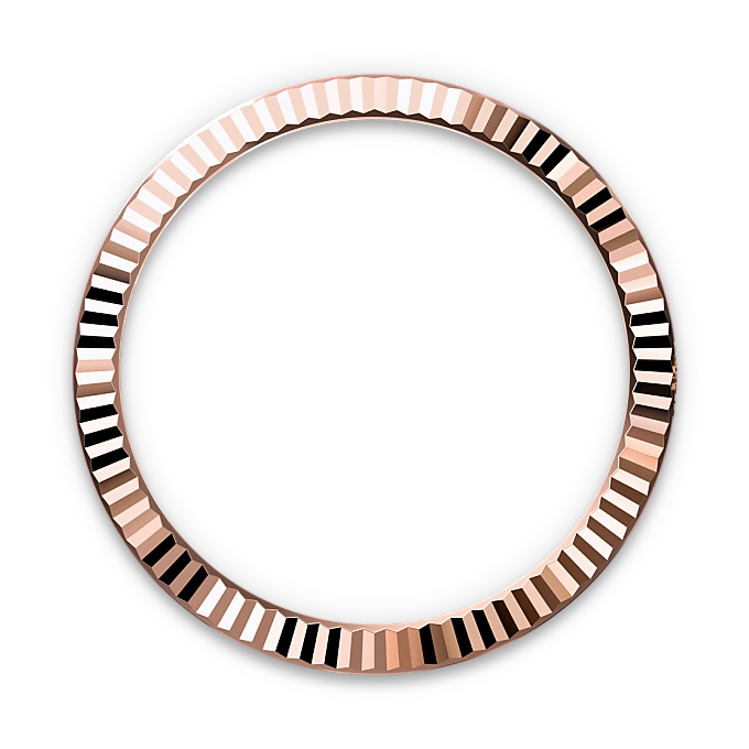 Fluted bezel